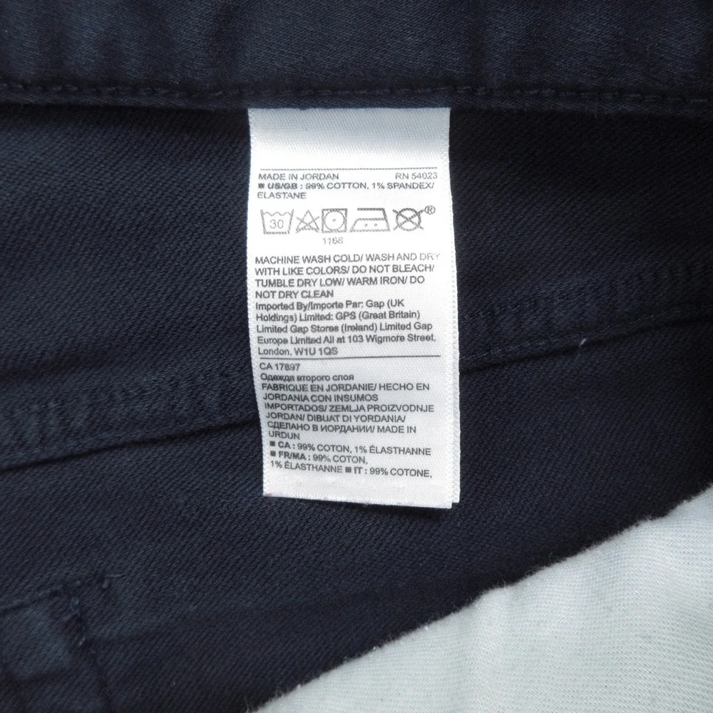 Banana Republic Men's Jeans 33x28 Slim Traveler Navy Stretch